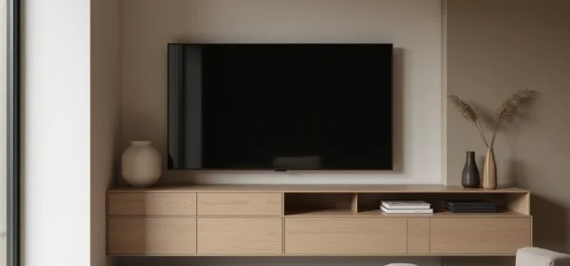 Les nouvelles tendances 2026 pour sublimer votre salon avec un meuble TV d’angle Les nouvelles tendances 2026 pour sublimer votre salon avec un meuble TV d’angle